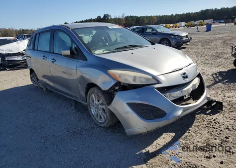 2012 Mazda 5 from USA, damaged, VIN JM1CW2BL2C0129652